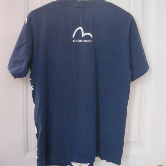 Evisu Custom Made Designer Tee Shirt S - Picture 4 of 5